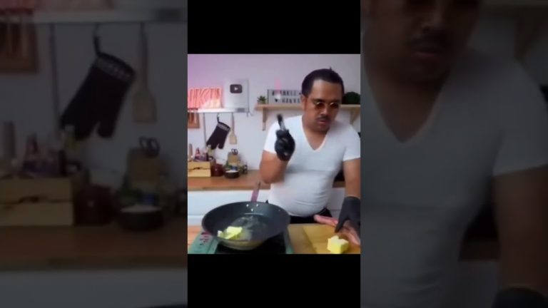 Funny video thumbnail showing a calm moment suddenly turning into a chaotic fail