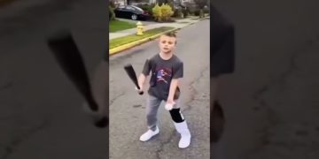 Funny video thumbnail showing a moment that quickly turns into an instant regret fail