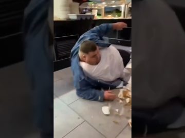 Thumbnail for When a Normal Moment Turns Into Chaos funny YouTube Shorts video featuring an unexpected fail and chaotic moment