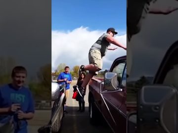 Funny YouTube Shorts moment showing an unexpected situation turning into a quick laugh.