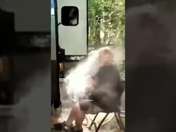 Funny YouTube Shorts thumbnail showing a perfectly timed comedy moment