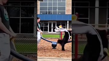 Scooter rider flipping through the air during a skatepark trick fail