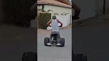 Man slipping and falling on an icy sidewalk during a funny instant regret fails compilation.