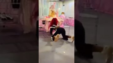A fast-paced fail compilation showing people losing balance during handstands, jumps, ledge drops, and trick attempts.
