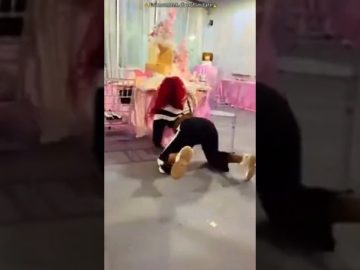 A fast-paced fail compilation showing people losing balance during handstands, jumps, ledge drops, and trick attempts.