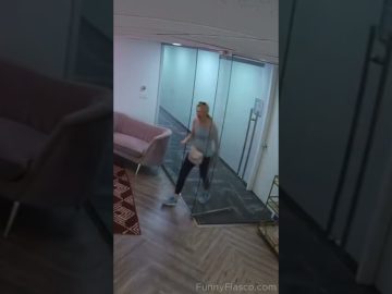 A funny fails compilation showing quick instant regret moments, including a man falling while trying to jump across a puddle.